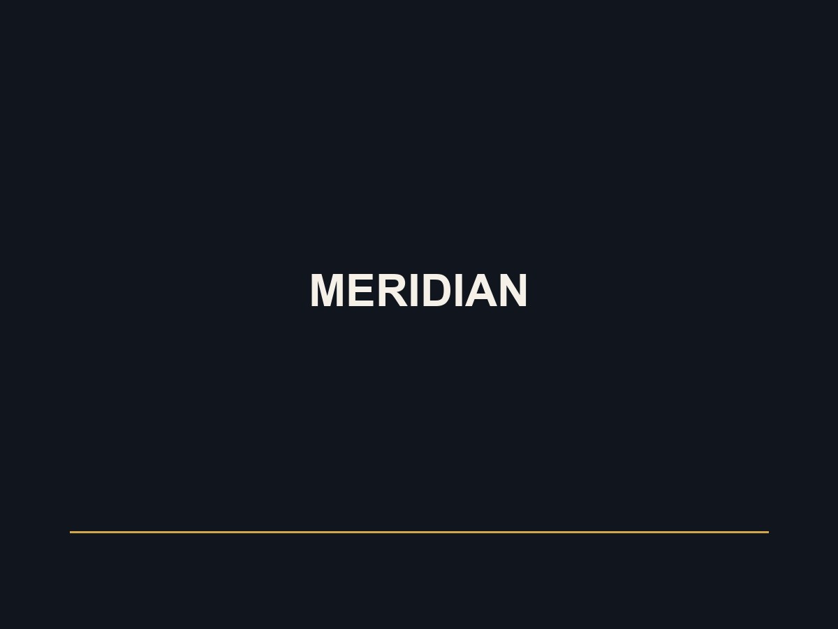 The World of Meridian